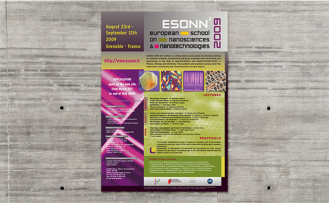 ESONN école nanosciences et nanotechnologies - 2009