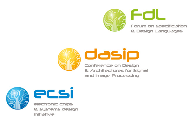 ECSI conception suite de logos, site web et charte