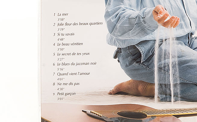 Eric Morand - jaquette et livret CD